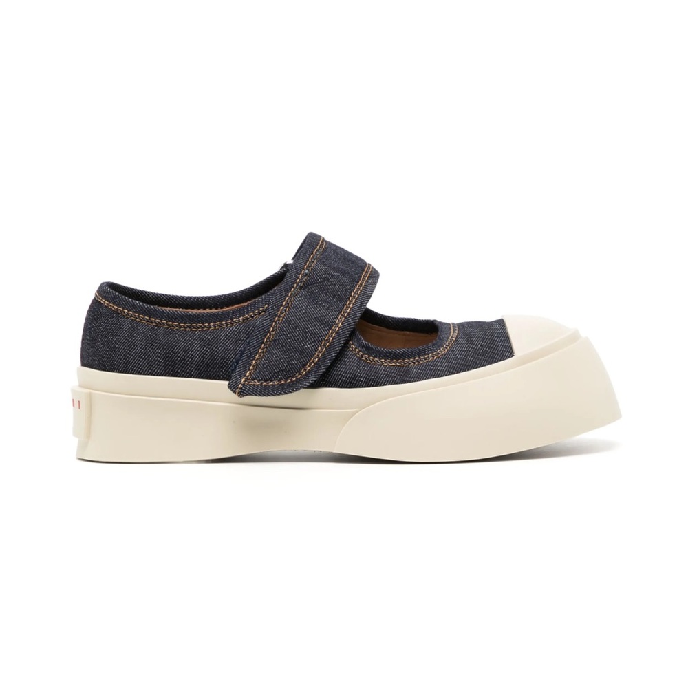 MARNI denim mary Janes
